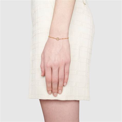 gucci floral bracelet
